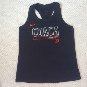 Orangetheory coach tank top women's small